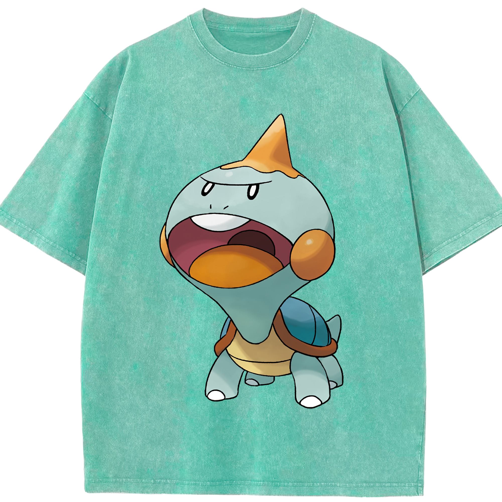 （画像用） ポケットモンスター Pokémon 綿100% ヴィンテージ風 半袖Tシャツ（フロントプリント）